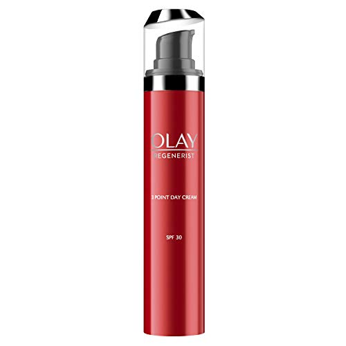 Olay Regenerist Hidratante con SPF30, Crema facial con protección solar, niacinamida y péptidos, 50 ml