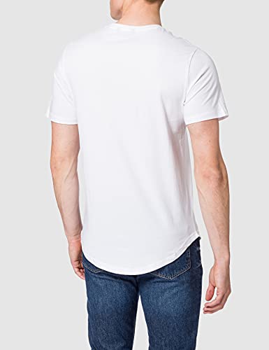 Only & Sons Onsmatt Life Longy SS-Camiseta de Manga Larga (7 Unidades), White/Pack:1cabernetmel 1forestnightmel 2Darknavymel 2lgm 1white, XXL para Hombre