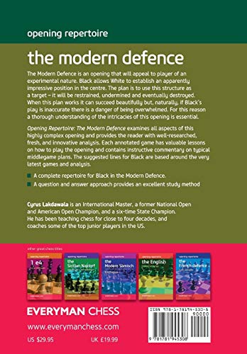 Opening Repertoire: The Modern Defence