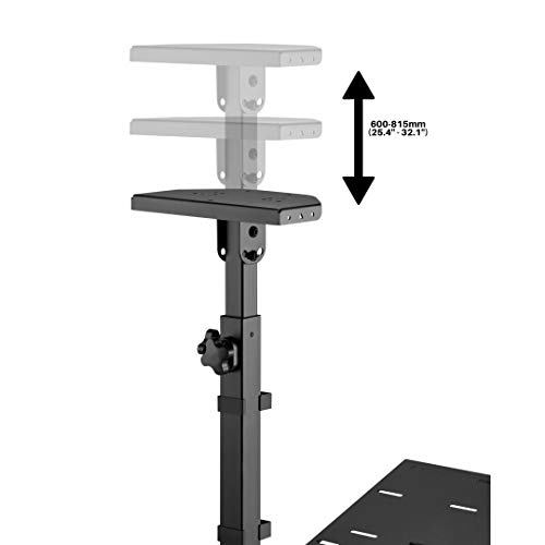 OPLITE WHEEL STAND GT - Soporte universal de volante, pedal y caja de cambios compatible con todos los productos Logitech, Thrustmaster y Fanatec. Configuración económica de Simracing.