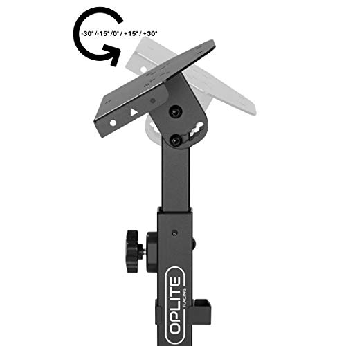 OPLITE WHEEL STAND GT - Soporte universal de volante, pedal y caja de cambios compatible con todos los productos Logitech, Thrustmaster y Fanatec. Configuración económica de Simracing.