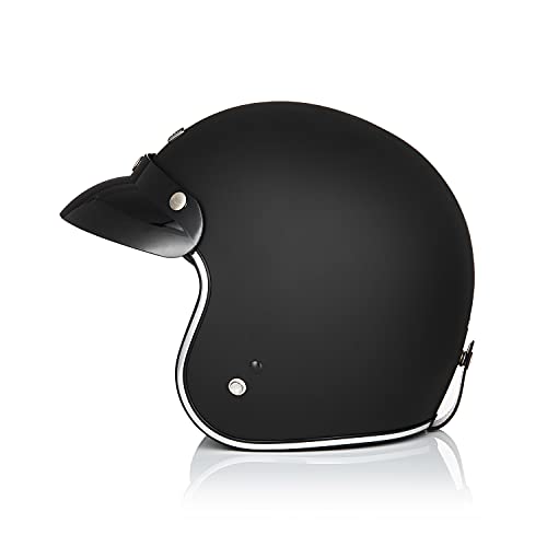 Origine Casco Moto Jet Vintage ECE 22-05 Homologado Casco Moto Abierto Scooter Retro