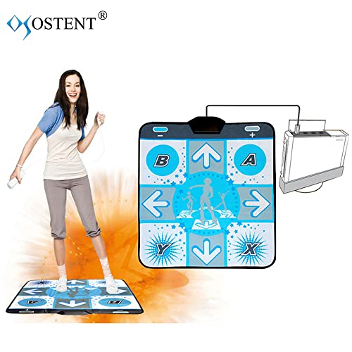 OSTENT Alfombrilla antideslizante Dancing Revolution Dancing Mat Compatible para Nintendo Wii GameCube NGC DDR Games