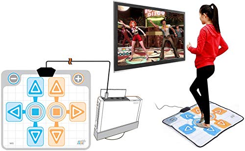 OSTENT Almohadilla de baile antideslizante Party 2 compatible con los juegos de la consola NGC de Nintendo Wii GameCube