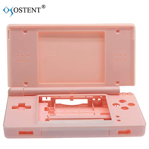 OSTENT Full Repair Parts Replacement Housing Shell Case Kit Compatible for Nintendo DS Lite NDSL Color Pink