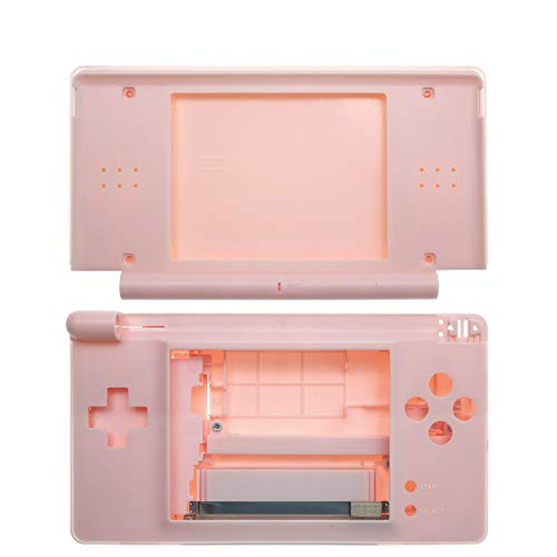 OSTENT Full Repair Parts Replacement Housing Shell Case Kit Compatible for Nintendo DS Lite NDSL Color Pink
