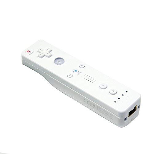 OSTENT Sensor de movimiento Bluetooth Controlador remoto inalámbrico Compatible para consola Nintendo Wii Juego Color blanco