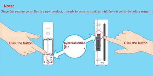 OSTENT Sensor de movimiento Bluetooth Controlador remoto inalámbrico Compatible para consola Nintendo Wii Juego Color blanco