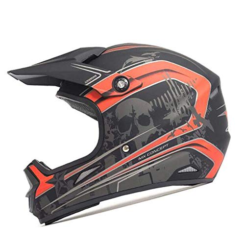 OUYA Casco de Moto para Adultos Cascos Protectores Ciclismo Motocross Downhill Casco de Seguridad