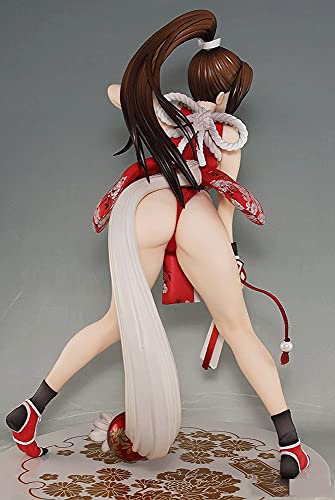 OVERSD The King of Fighters XIV: MAI Shiranui Escala 1/6 Figura de PVC Personaje de Anime Estatua Muñeca de Juguete Modelo Figura de Calidad Multicolor y colección y Regalo y decoración de Escritorio