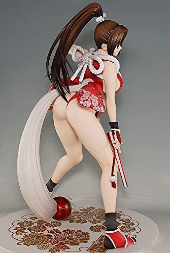 OVERSD The King of Fighters XIV: MAI Shiranui Escala 1/6 Figura de PVC Personaje de Anime Estatua Muñeca de Juguete Modelo Figura de Calidad Multicolor y colección y Regalo y decoración de Escritorio