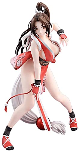 OVERSD The King of Fighters XIV: MAI Shiranui Escala 1/6 Figura de PVC Personaje de Anime Estatua Muñeca de Juguete Modelo Figura de Calidad Multicolor y colección y Regalo y decoración de Escritorio