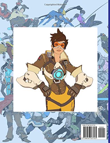 Overwatch Coloring Book: Color Wonder Overwatch Coloring Books For Adults And Kids. Relaxation And Stress Relief