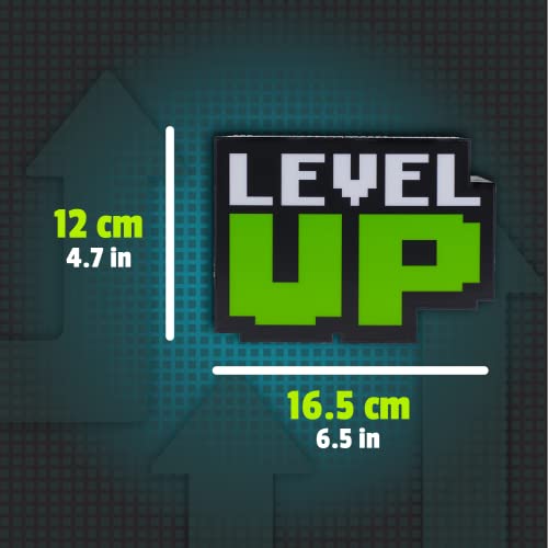 Paladone Luz de nivel con sonido Retro Gaming Style funciona con pilas, multicolor, PP8588