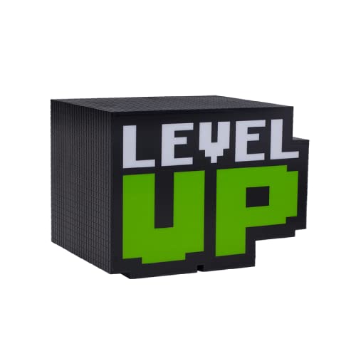 Paladone Luz de nivel con sonido Retro Gaming Style funciona con pilas, multicolor, PP8588