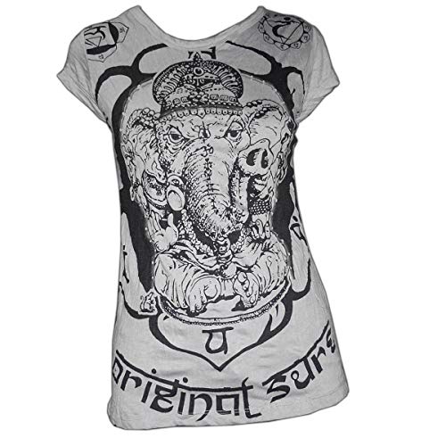 PANASIAM Sure T-Shirt Ganesh, Size L, in Grey