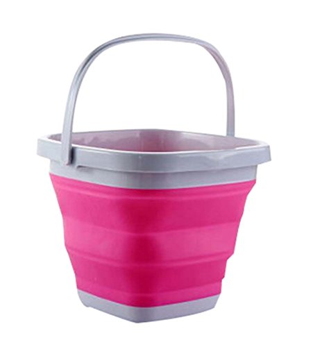 Panda Legends Cucharón para Lavado de Autos para Exteriores Pesca de Barril portátil Cucharón Plegable, 10 L