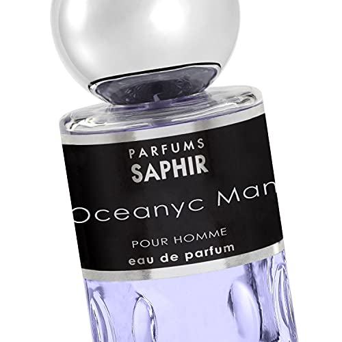 PARFUMS SAPHIR Oceanyc Man - Eau de Parfum con vaporizador para Hombre - 200 ml