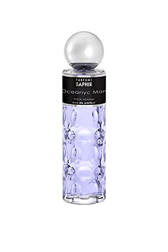 PARFUMS SAPHIR Oceanyc Man - Eau de Parfum con vaporizador para Hombre - 200 ml