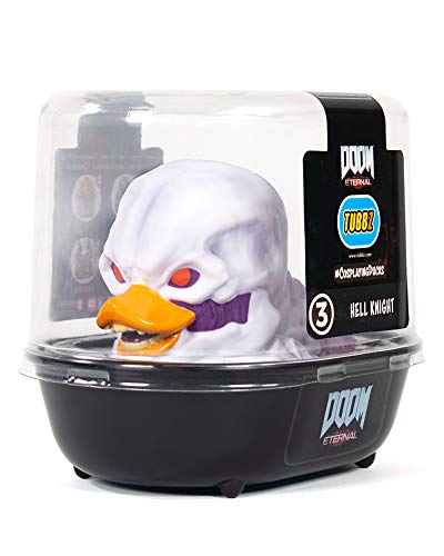 Pato de baño coleccionable - Figura Tubbz Doom Eternal - Figura Hell Knight, El caballero del infierno, Figura coleccionable Doom - Producto con licencia oficial