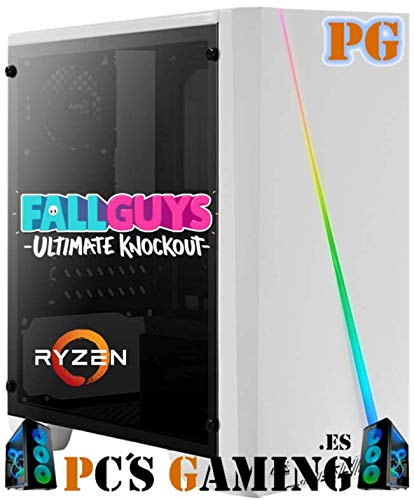 PCS Gaming - PC Gamer AMZ 2020 Rebajas (CPU Ryzen 4 x 3,70 GHz, Ram 16 GB, SSD 240GB + 1 TB, T. Gráfica Vega 8,) + WiFi Regalo. pc Gamer, pc Gaming, Ordenador para Juegos