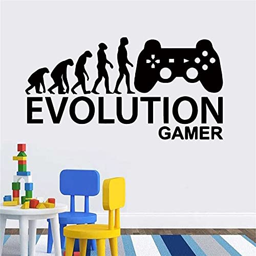 Pegatina de pared de jugador，Mural de vinilo para niños，habitación de niño，calcomanía Ps4，decoración de juegos，Mural，pegatina de pared，calcomanía artística A8 43x83cm