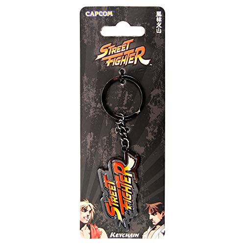 Pepe Toys Llavero de metal con tarjeta trasera de PMS Street Fighter V.