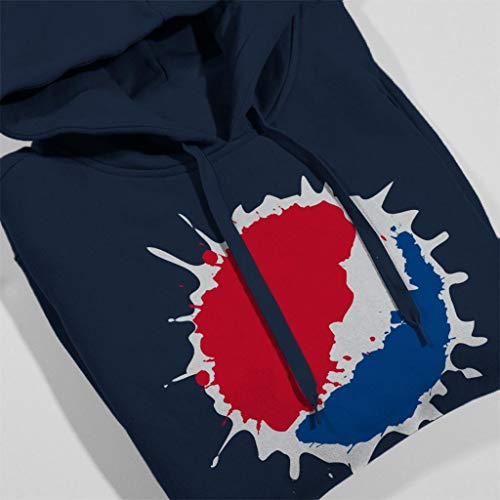Pepsi Splash Logo Men's Hooded Sweatshirt