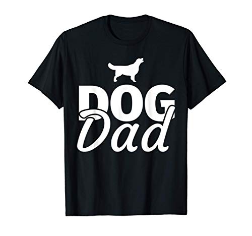 Perro Papá Golden Retriever Camiseta