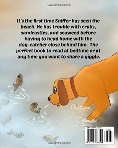 Phew! What's that smell?: At the Beach: Sniffer Rhyming Book 2 (ages 3-5) Beginner readers. dogs and learning