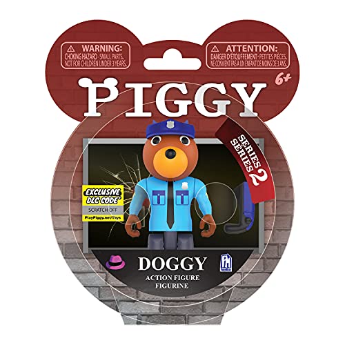PIGGY - Figura de acción Oficial Doggy Series 2 de 3.5 Pulgadas (Incluye artículos DLC), PIG7320