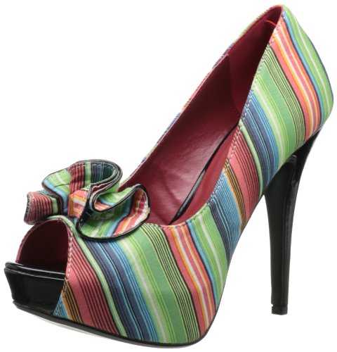 Pin Up Couture LOLITA-12 Serape Print Fabric UK 2 (EU 35)