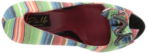 Pin Up Couture LOLITA-12 Serape Print Fabric UK 2 (EU 35)