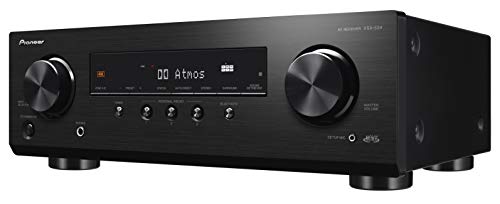 Pioneer VSX-534D Receptor (5x150 vatios, Dolby Atmos, DTS:X, Dab/Dab+, virtualizador de Altura Dolby Atmos, calibración automática MCACC, recuperador de Sonido avanzado, Bluetooth, USB)
