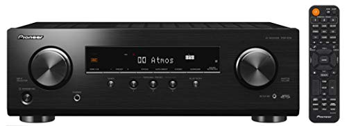 Pioneer VSX-534D Receptor (5x150 vatios, Dolby Atmos, DTS:X, Dab/Dab+, virtualizador de Altura Dolby Atmos, calibración automática MCACC, recuperador de Sonido avanzado, Bluetooth, USB)