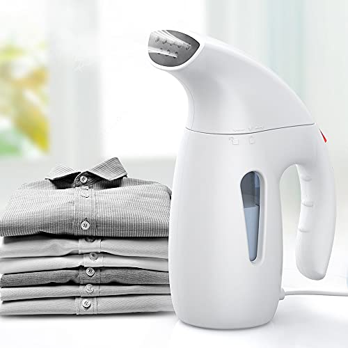 Plancha de vapor Steamer de 180 ml, cepillo de vapor para eliminar el 99.99% de las bacterias, plancha de viaje, ideal para el hogar, vacaciones y viajes de servicio