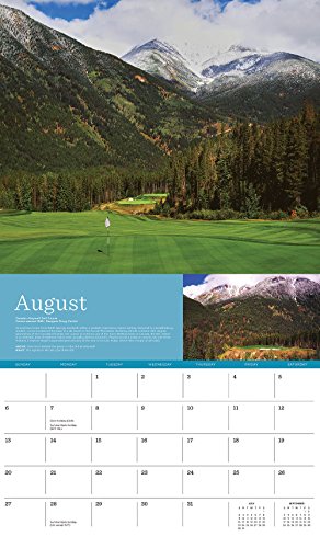 Planet Golf 2017 Wall Calendar: Featuring the Greatest Golf Courses Around the World