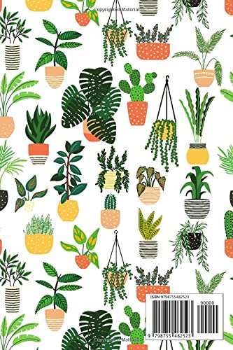 Plantaholic (noun) - One who can't control the urge to buy more plants they don't need. Again.: lined journal / notebook with 100 pages for plant lovers, plant freaks, plant addicts & plant fans