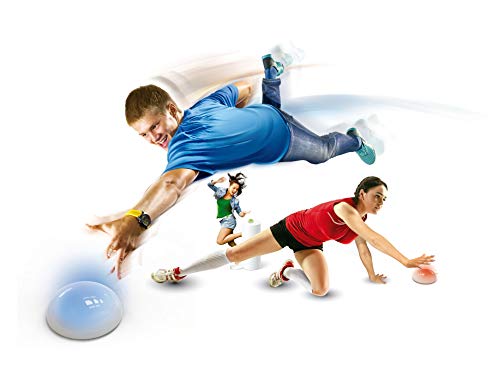 PLAY FUN BY IMC TOYS Fast Flash | Juego divertido de habilidad en el que tendrás que tocar las Bases que se iluminen de tu Color lo más rápido posible! Para niños +6 Años