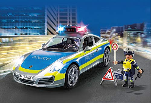 PLAYMOBIL Porsche Porsche 911 Carrera 4S Policía, A partir de 4 años (70066)