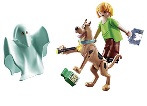 PLAYMOBIL Scooby-Doo! 70287 Scooby & Shaggy con Fantasma, A partir de 5 años