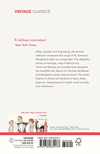 Plays Volume Two (Maugham Plays)