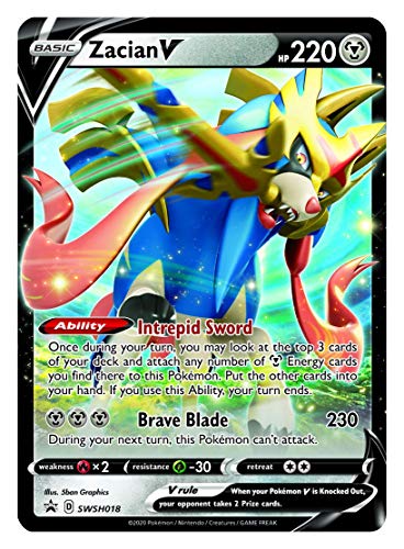 Pokémon, cajita de Metal Leyendas de Galar V (una al Azar), Juego de Cartas para 2 Jugadores a Partir de 6 años, más de 10 Minutos de Tiempo de Juego