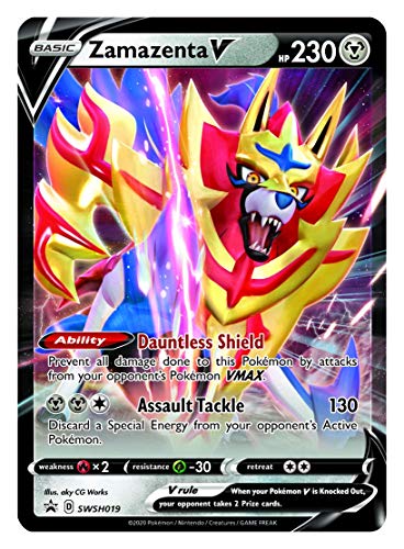 Pokémon, cajita de Metal Leyendas de Galar V (una al Azar), Juego de Cartas para 2 Jugadores a Partir de 6 años, más de 10 Minutos de Tiempo de Juego