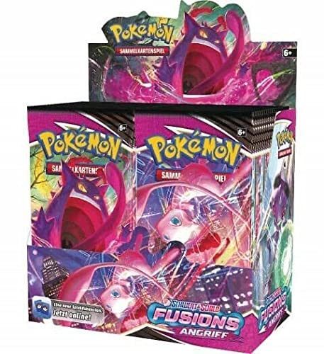 Pokemon Fusion Strike Display (36 Booster) - Edición alemana + 1 x Heartforcards Toploader