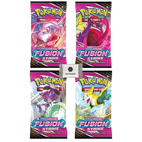 Pokémon Fusion Strike Fusionstrike SWS08 - Booster (incluye azúcar de uvas de Womanda)