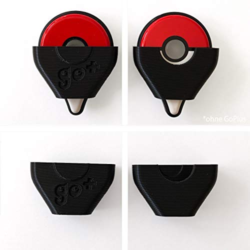 Pokemon Go Plus - Accesorios - Tapa removible para Autocatch & Autospin sin conversión (negro)
