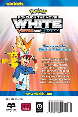 POKEMON MOVIE WHITE VICTINI & ZEKROM GN: Victini and Zekrom (Pokémon: The Movie)