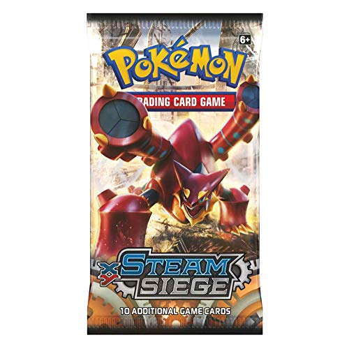 Pokemon XY11 Steam Siege Booster Pack: 10 Additional Cards for Pokemon Trading Card Game (Random, English Language)
