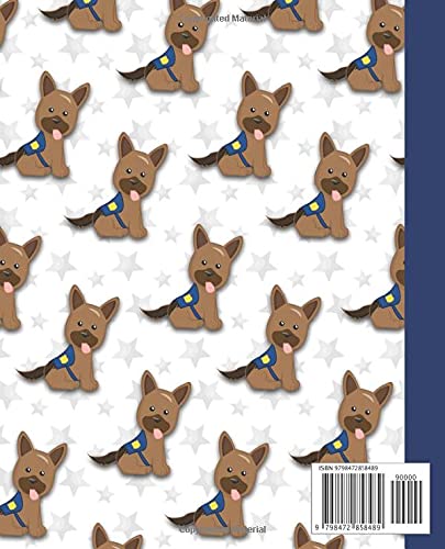 Police Composition Notebook: Fun Police Composition Notebook for Kids, Boys and Girls, Notebook Journal for Per-school, School, Back to School, Workbook for Children